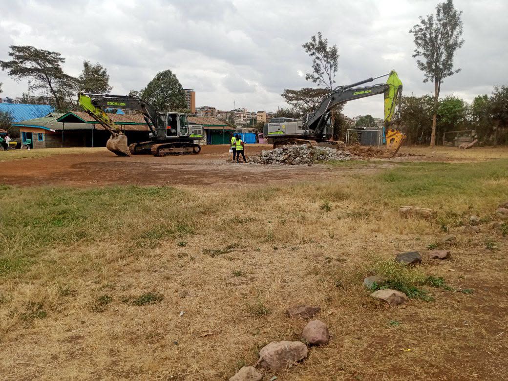 BOMA Rescue Center Field renovation
