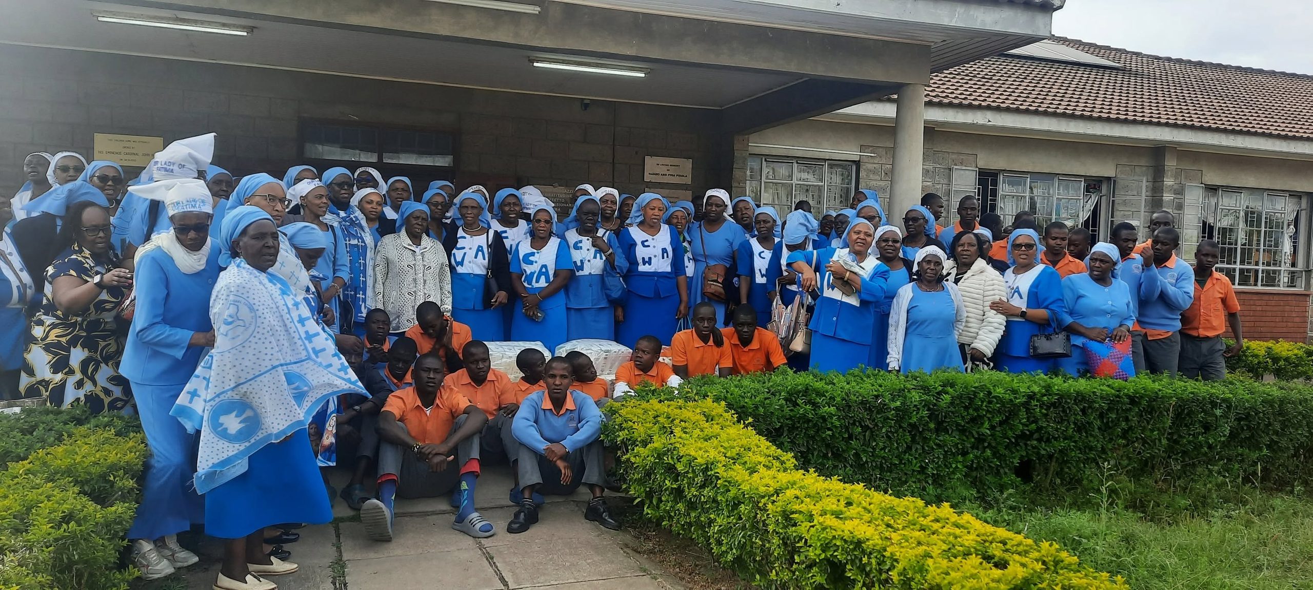 Visit by Catholic Women Association from Our Lady of Fatima Catholic Church-Rongai